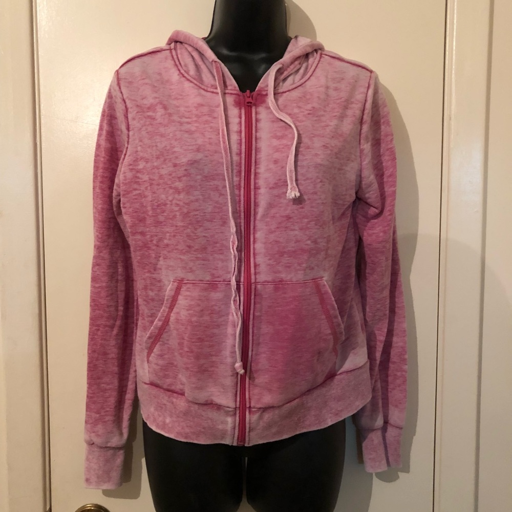 Almost Famous Zip Up Sweater